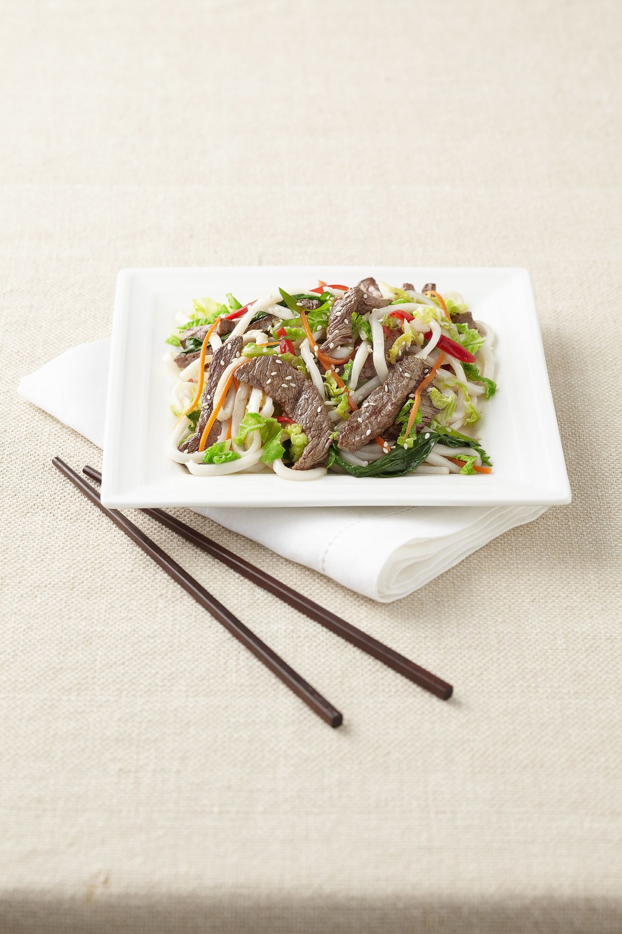 Beef, Vegetable and Noodle Stir Fry | Aussie Beef & Lamb | Singapore
