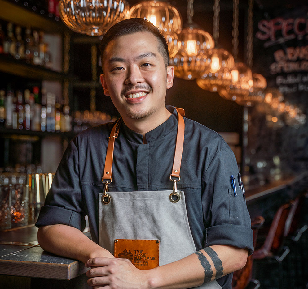 The restaurant’s Head Chef, Paul Chong, works with expert precision in the kitchen; blending his passion for Asian ingredients with the restaurant’s Asian-fusion ethos.