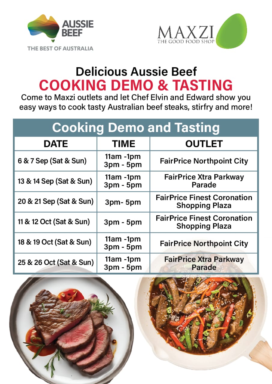 Aussie Beef - Cooking Demo & Tasting